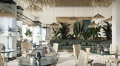 Blick in die Lobby vom Labranda Costa Mogan auf Gran Canaria Blick in die Lobby vom Labranda Costa Mogan auf Gran Canaria