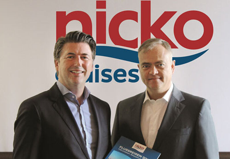 Guido Laukamp (links) und Carsten Keil bilden die neue Führungsspitze von Nicko Cruises Flussreisen