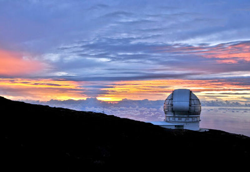 Observatorium auf der Kanareninsel La Palma