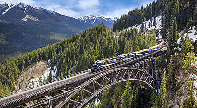 Ein Klassiker im Lernidee-Programm: der Rocky Mountaineer in Nordamerika. Foto: Rocky Mountaineer Ein Klassiker im Lernidee-Programm: der Rocky Mountaineer in Nordamerika. Foto: Rocky Mountaineer
