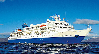 Auf der Seaventure reisen maximal 164 Passagiere mit. Foto: ah