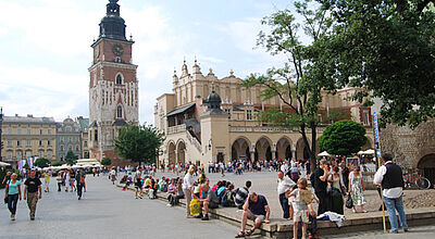 Start der Inforeise von Travel Projekt ist in Krakau.