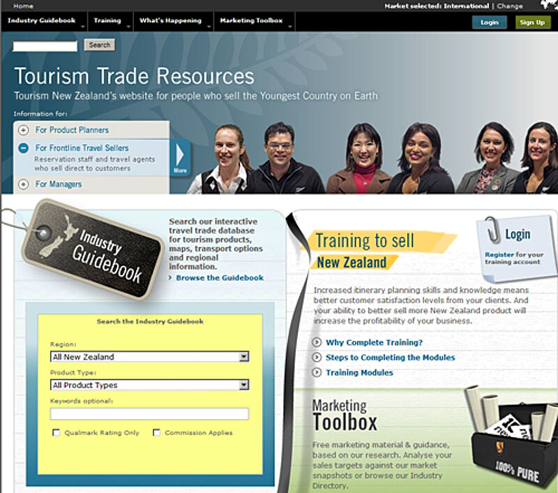 Neuseeland: Bessere Verkaufsunterstützung durch das Internet