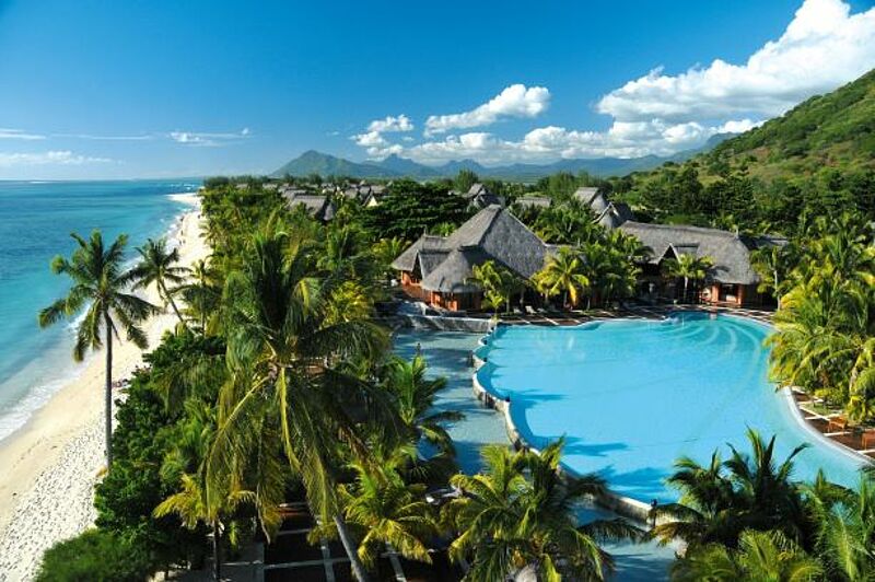 Das Dinarobin Beachcomber Resort in Le Morne auf Mauritius