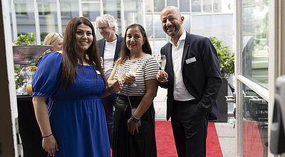 Sinan Kasap (rechts) während eines Events von Coral Travel/Ferien Touristik und dem Cullinan Hotel Belek Anfang dieser Woche in Düsseldorf Sinan Kasap (rechts) während eines Events von Coral Travel/Ferien Touristik und dem Cullinan Hotel Belek Anfang dieser Woche in Düsseldorf