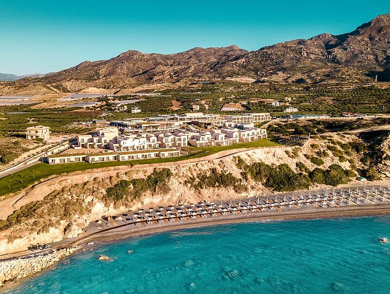 Freigeschaltet für den Sommer 2022 sind unter anderem die Robinson Clubs, im Bild die Anlage Ierapetra auf Kreta