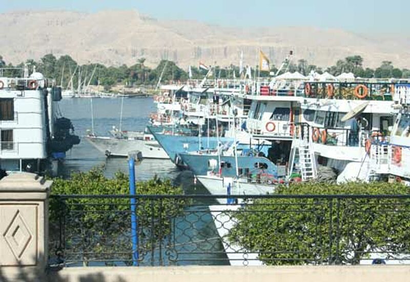 In Luxor kommen die Schiffe ab sofort wieder aus zwei Richtungen: aus Kairo im Norden und Assuan im Süden