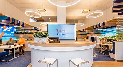 TUI Store in Essen: Die Buchungslage bei Deutschlands größtem Reisekonzern ist gut