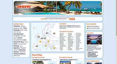 Die Bewertungen des Hotelportals Zoover fließen jetzt in Tourport ein.