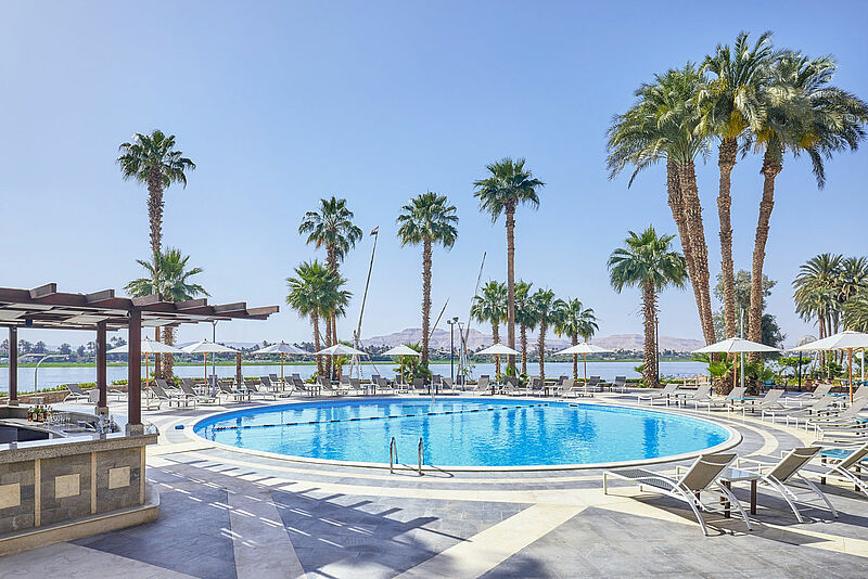 Übernachten mit Nil-Blick: das neue Steigenberger Resort Achti Luxor