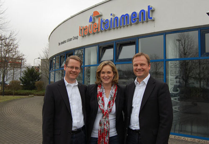 Fokus auf Qualität: die Traveltainment-Manager Timm Richter, Melanie Sickenberger und Oliver Rengelshausen