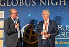 Gerald Kassner und Detlef Schroer von Schauinsland: Stolz auf Platz 1 der Kategorie "Bester Reisebüro-Service Großveranstalter"
