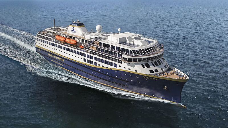 Die norwegische Reederei Havila Kystruten – hier die Havila Castor – hat neue Geldgeber gefunden. Foto: Havila Voyages