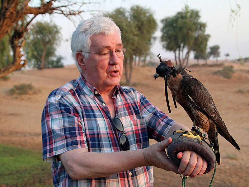 Horst Schwartz, hier in Ras Al Khaimah, ist langjähriger Autor für touristik aktuell. Foto: privat