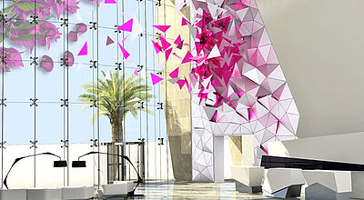 Imposanter Eingang: Lobby im neuen Swissotel Resort Bodrum Beach