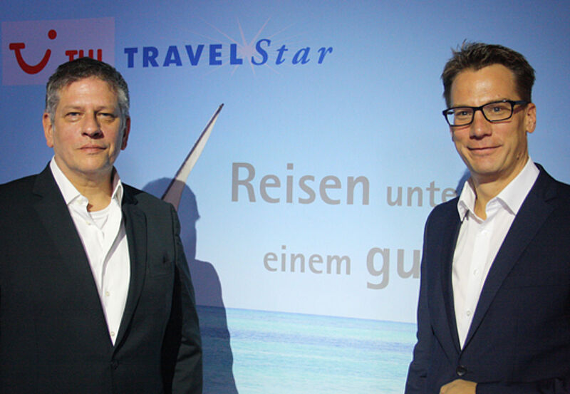 Sie führen Regie bei TUI Travel Star: Oliver Grimsehl (links) und Lars Helmreich