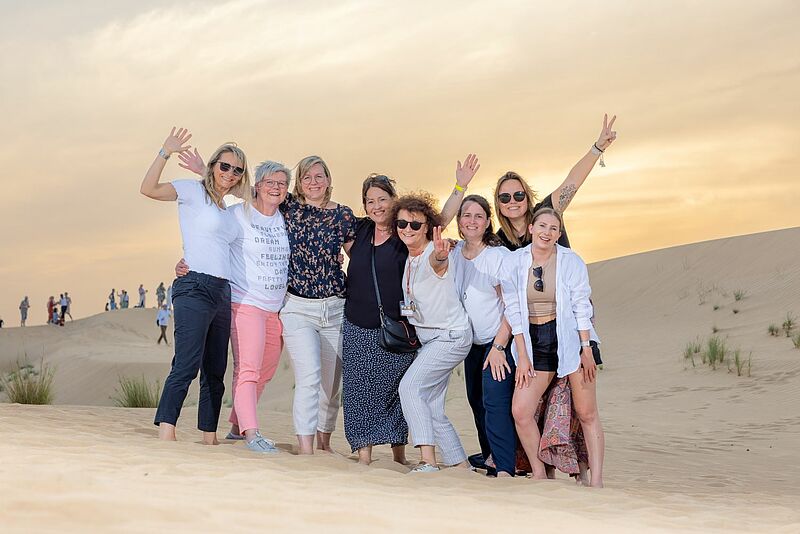 Auch ein Ausflug in die Wüste stand bei der diesjährigen Campus Academy von DER Touristik auf dem Programm