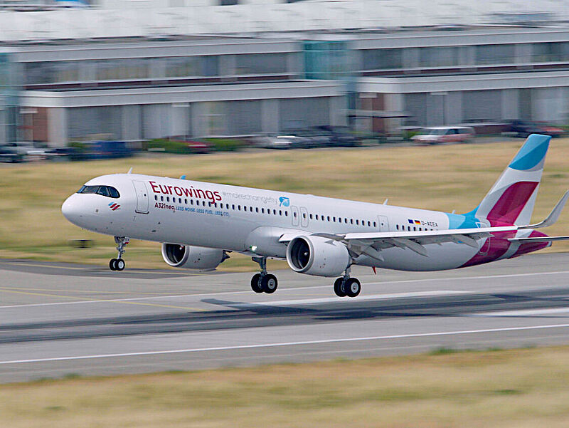 Eurowings will in der Hochsaison über 600 Flüge pro Tag durchführen. Foto: Eurowings