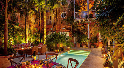 Kleinod in Cartagena: das Hotel Casa de Indias