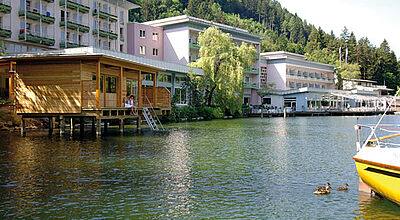 Der Aldiana-Club Landskron liegt direkt am Ossiacher See.