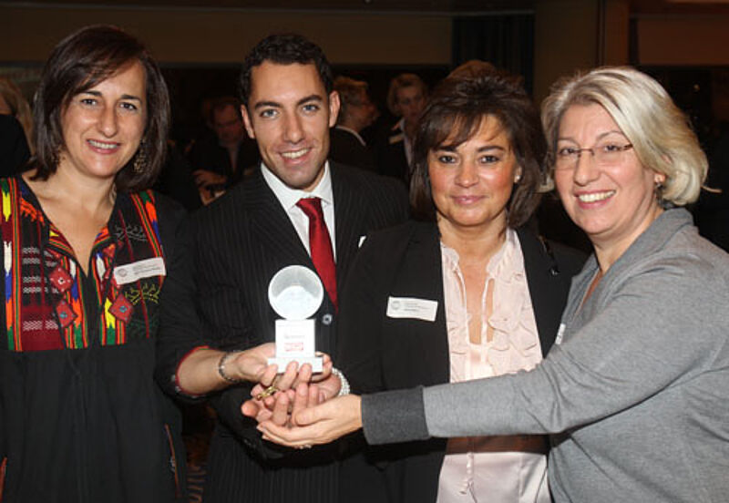 Das Spanische Fremdenverkehrsamt belegte 2010 den dritten Platz beim Globus Award  in der Kategorie „Bester Reisebüro-Service“