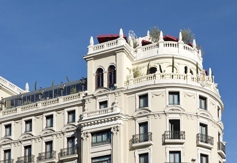 The Principal Madrid liegt an der Prachtstraße Gran Via