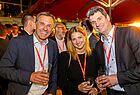 Michael Jost von Touricon mit Anica Marko und Stephan Haller von der Unternehmensberatung Dr. Fried & Partner