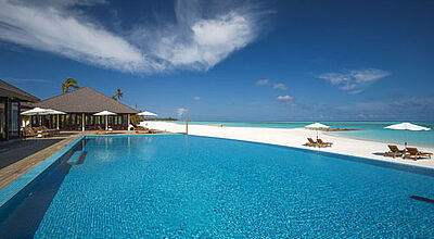 Einer der Pools im Atmosphere Kanifushi