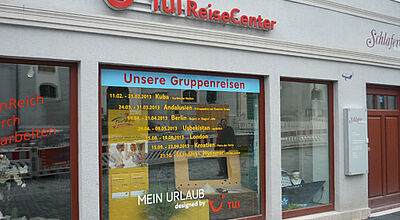 Die TUI Reisecenter – hier ein Büro in Weimar – bieten derzeit den besten Kunden-Service, sagt das Deutsche Institut für Service-Qualität. Foto: mg
