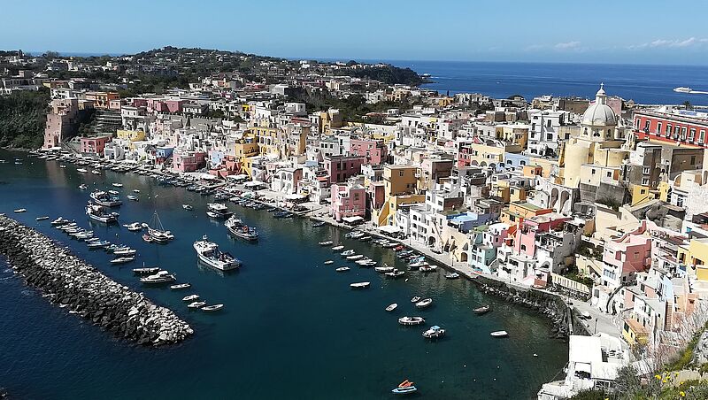 Die kleine Insel Procida ist 2022 italienische Kulturhauptstadt
