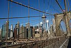 Frühmorgens auf der Brooklyn Bridge (Foto: sl)