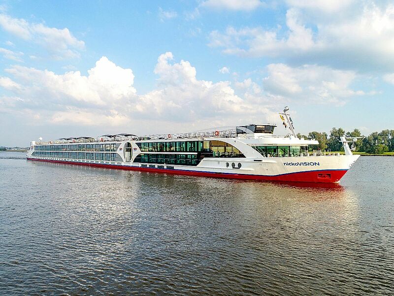 Nicko Cruises hat bereits Anfang Juni den Flusskreuzfahrtbetrieb wieder aufgenommen. Foto: Nicko Cruises