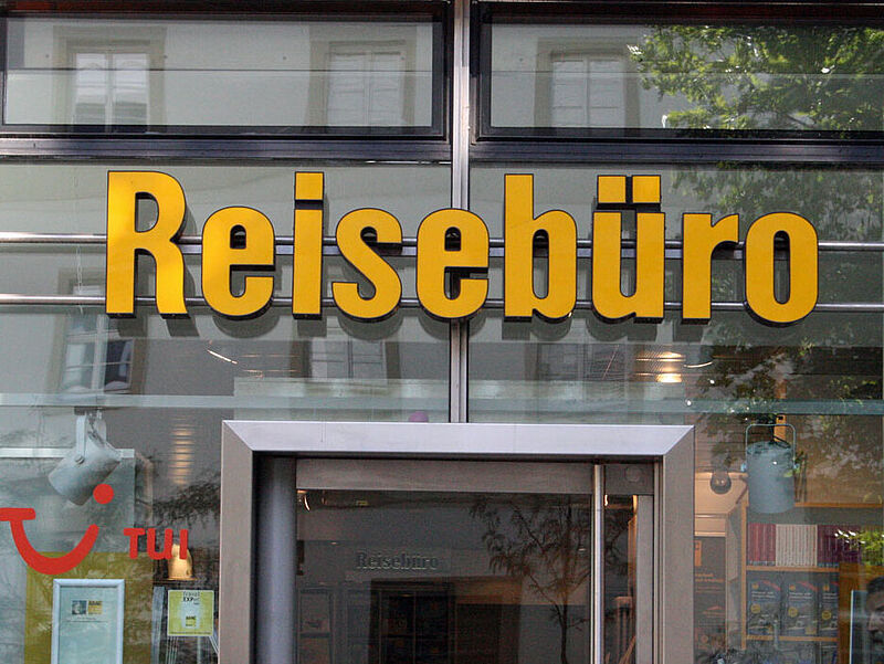 Reisebüros machten im Mai hohe Umsätze, das Niveau des Vorkrisenjahres 2019 ist aber noch nicht erreicht. Foto: mg