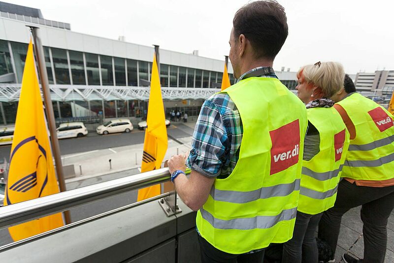 Das Bodenpersonal der Lufthansa wird am Mittwoch streiken. Das Foto stammt aus dem Jahr 2013