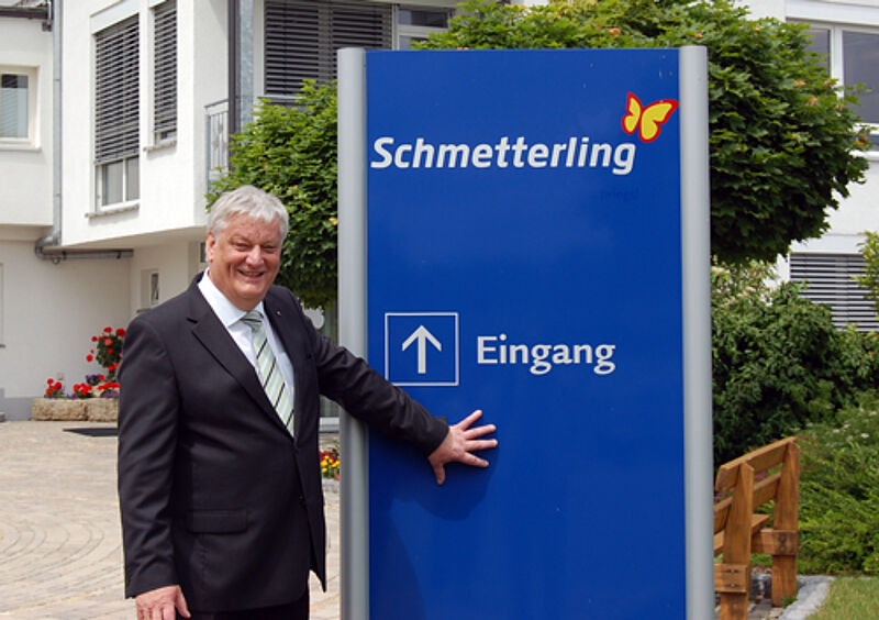 Kooperations-Büros leiden weniger unter der Krise, meint Schmetterling-Chef Willi Müller.