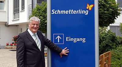 Kooperations-Büros leiden weniger unter der Krise, meint Schmetterling-Chef Willi Müller.