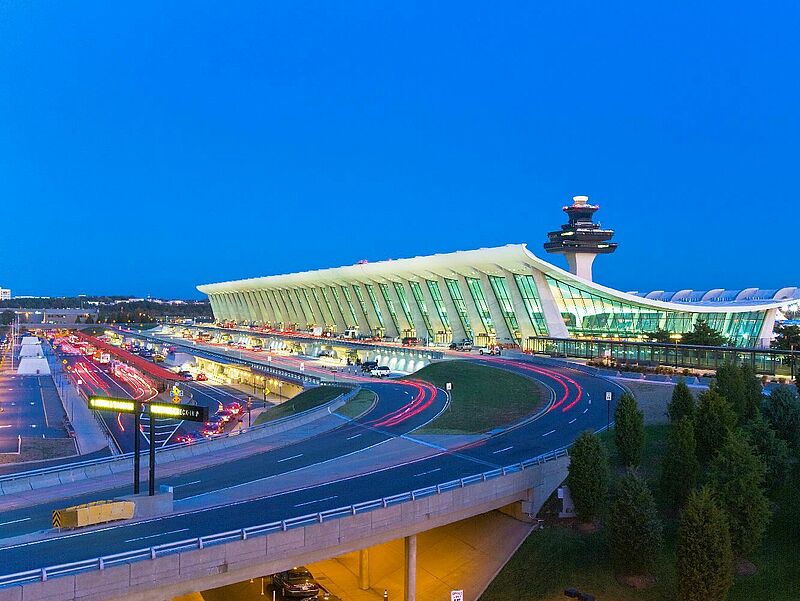 Der Washington Dulles International Airport ist eines der wichtigsten Drehkreuze an der Ostküste der USA. Foto: Metropolitan Washington Airports Authority