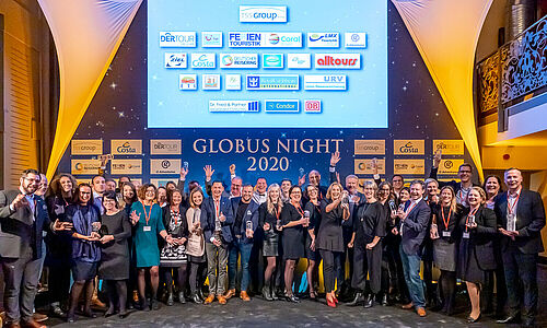Die Sieger der Globus Night 2020: Insgesamt wurden 23 Pokale in neun Kategorien vergeben