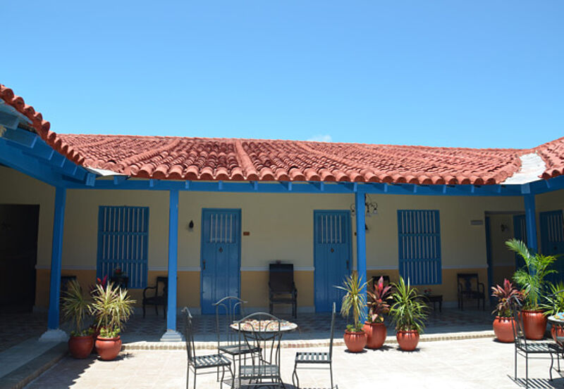 Ungewöhnlich: Das Hotel Iberostar Plaza Colon im kubanischen Gibara hat nur 14 Zimmer