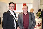 Winfried Schulze von Best Time Touristik mit Thomas Wendisch vom Reisebüro Marini