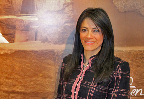 st seit Mitte Januar dieses Jahres oberste Touristikerin in Ägypten: Rania Al-Mashat
