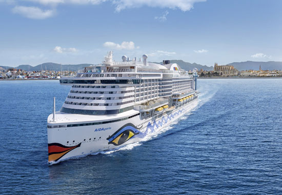 Die Aida Perla unternimmt Anfang Juni zwei neue „Welcome Cruises“ ab/bis Palma de Mallorca