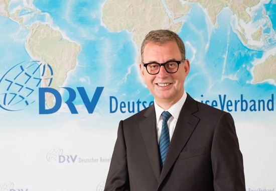 DRV-Präsident Norbert Fiebig zählt den anhaltenden Fachkräftemangel und die Unternehmensnachfolge in vielen Reisebüros zu den größten Herausforderungen der Branche