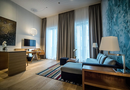 Zimmer im Hyatt House Düsseldorf im Andreas Quartier
