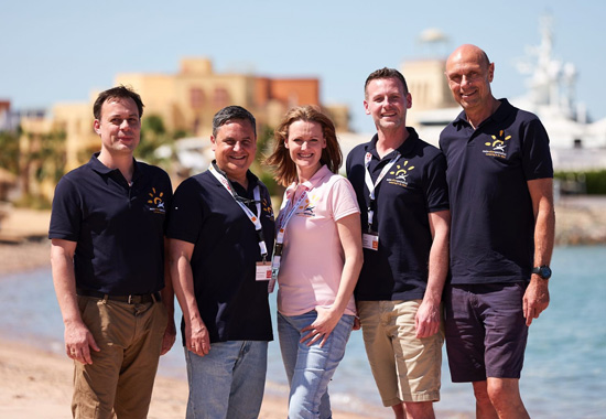 Der Inhaberbeirat von Mein Reisespezialist mit Leiter Peter Möschl (links) und Reisebüro-Inhaber Robert Liersch (rechts)