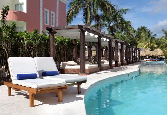 Blick in das TRS Turquesa Hotel in Punta Cana