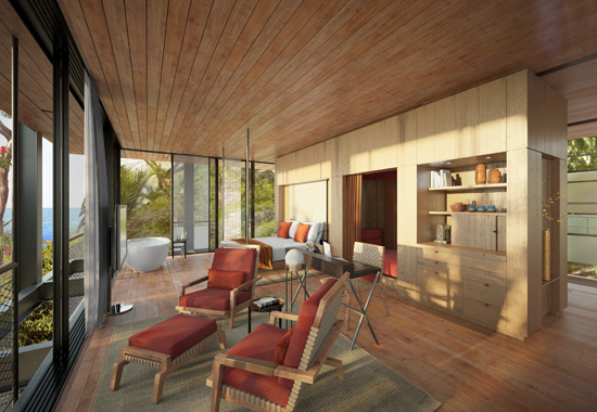 Zu den Hotelpartnern gehören Marken wie One & Only, im Bild das One & Only Mandarina in Mexiko