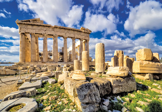 Studienreiseziel in Athen: der Parthenon auf der Akropolis