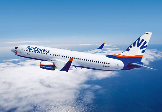 Der Ferienflieger Sun Express hat sein Türkei-Angebot weiter ausgebaut