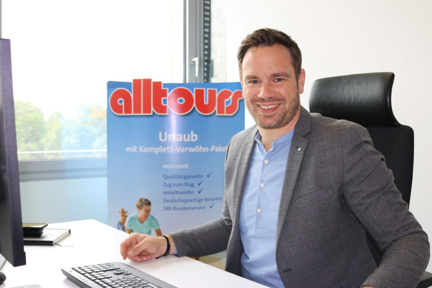 Jan Flintrop, Leiter Vertriebsaußendienst bei Alltours Jan Flintrop, Leiter Vertriebsaußendienst bei Alltours